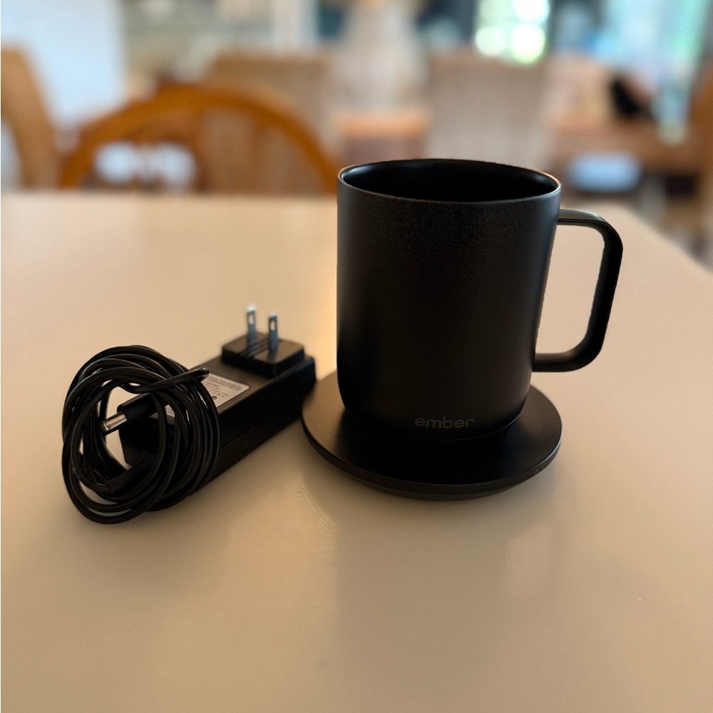 Ember Black Smart Mug with Charger